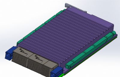 U VPX 板卡前插板结构