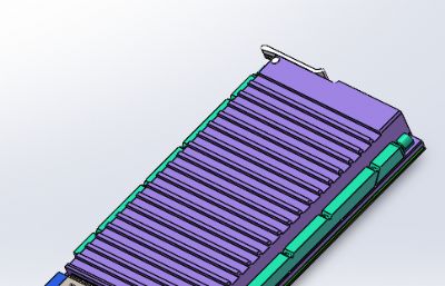 U VPX 板卡前插板结构