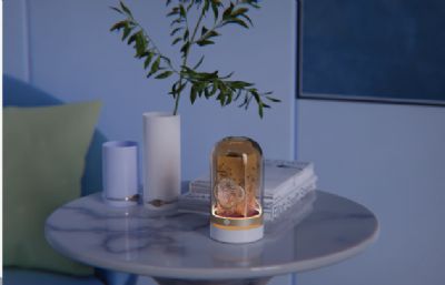 香薰机-建模渲染