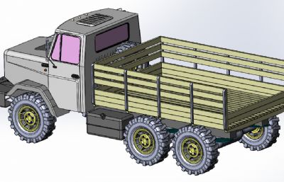 GAZ-66苏联6×6载重卡车