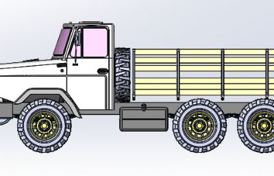GAZ-66苏联6×6载重卡车