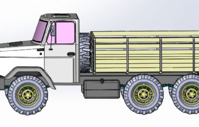 GAZ-66苏联6×6载重卡车