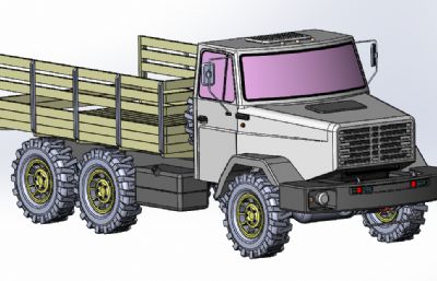GAZ-66苏联6×6载重卡车