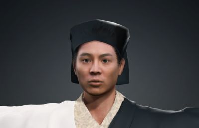 《笑傲江湖之东方不败》令狐冲模型