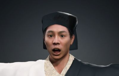 《笑傲江湖之东方不败》令狐冲模型