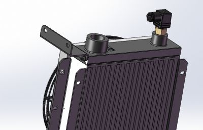 随车吊液压系统冷却器