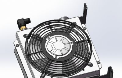随车吊液压系统冷却器
