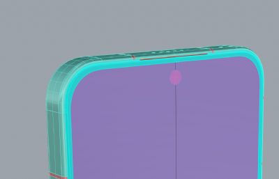 荣耀400Pro手机rhino模型