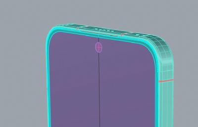 荣耀400Pro手机rhino模型