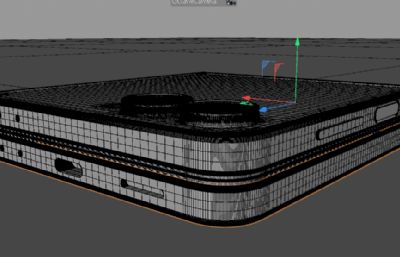 三星 Galaxy z flip7 多角度可调节手机C4D模型
