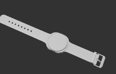 三星Galaxy watch 8手表C4D模型