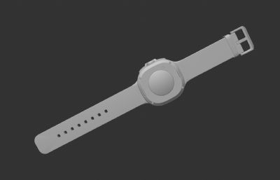 三星Galaxy Watch 8 Classic手表C4D模型