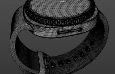 三星Galaxy Watch 8 Classic手表C4D模型