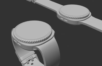 三星Galaxy Watch 8 Classic手表C4D模型