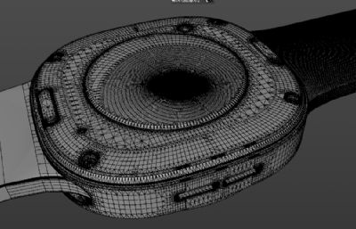 三星Galaxy watch 8手表C4D模型
