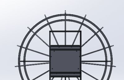 热气球框架模型