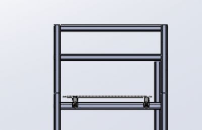 烤箱框架step模型