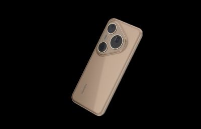 华为 HUAWEI Pura 80 Pro 智能机C4D模型