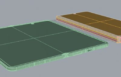 荣耀Magic V5手机外观3D模型
