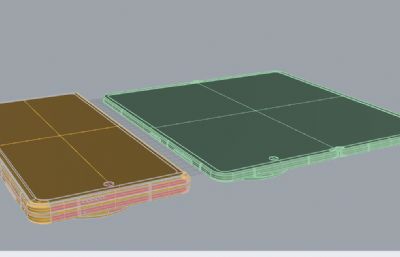 荣耀Magic V5手机外观3D模型