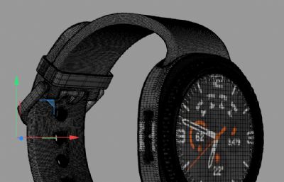 三星Galaxy Watch 8 Classic手表渲染模型