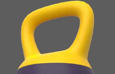 壶铃keyshot模型
