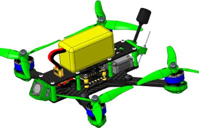 五英寸无人机FPV “deadcat”