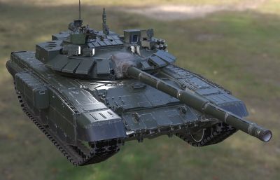 解放军96系列 T72B3M主战坦克塌陷模型