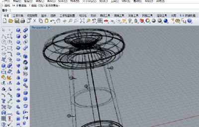 桌面多用途台灯-便签-建模渲染