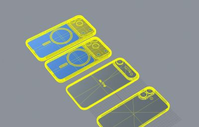 iPhone 17手机系列组合模型