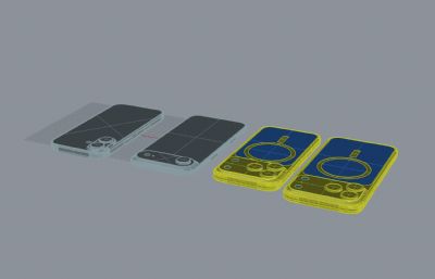 iPhone 17手机系列组合模型