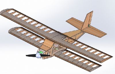 WF77型双层机翼飞机