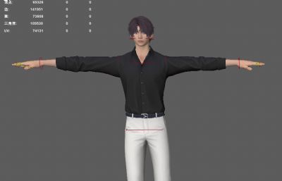 二次元卡通男人帅哥 韩国欧巴