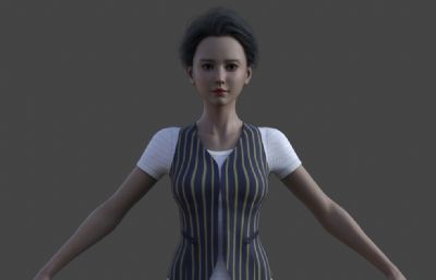 空姐 女职员职业套装 美女服务员