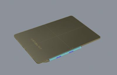 Xiaomi Pad 7 Ultra外观3dm模型