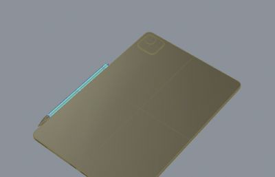 Xiaomi Pad 7 Ultra外观3dm模型