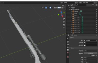 Kar98k Rifle卡尔卡诺毛瑟步枪 半自动步枪
