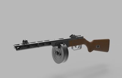 PPSh41 Submachine Gun波波沙冲锋枪