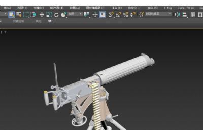 维克斯马克沁重机枪Vickers-Maxim machine gun, Mark I (1912)