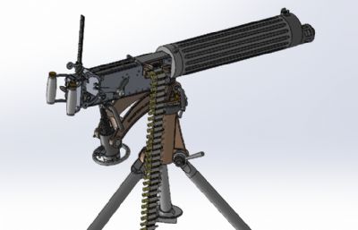 维克斯马克沁重机枪Vickers-Maxim machine gun, Mark I (1912)