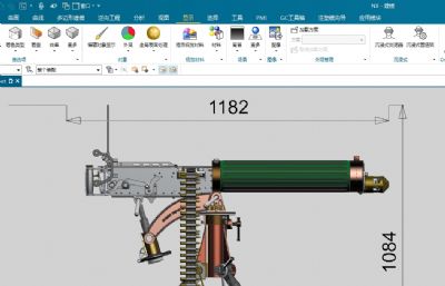 维克斯马克沁重机枪Vickers-Maxim machine gun, Mark I (1912)