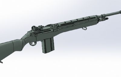 M14 Rifle越战美军用自动步枪