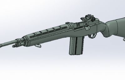 M14 Rifle越战美军用自动步枪