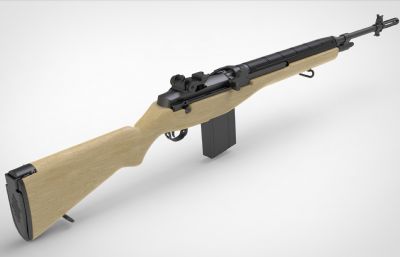 M14 Rifle越战美军用自动步枪