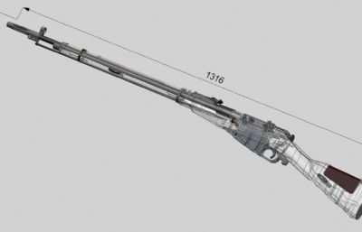 M1891莫辛-纳甘步枪Mosin-Nagant Rifle狙击步枪