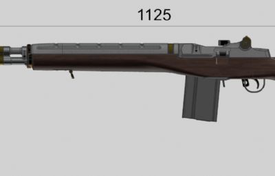 M14 Rifle越战美军用自动步枪