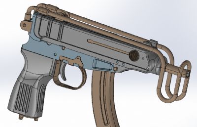 VZ-61蝎式冲锋枪Scorpion捷克造Samopal Vzor 1961