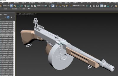 汤普森冲锋枪 Thompson Submachinegun 芝加哥打字机