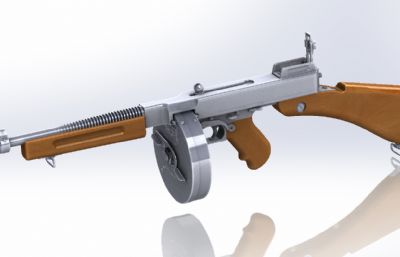 汤普森冲锋枪 Thompson Submachinegun 芝加哥打字机