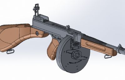 汤普森冲锋枪 Thompson Submachinegun 芝加哥打字机
